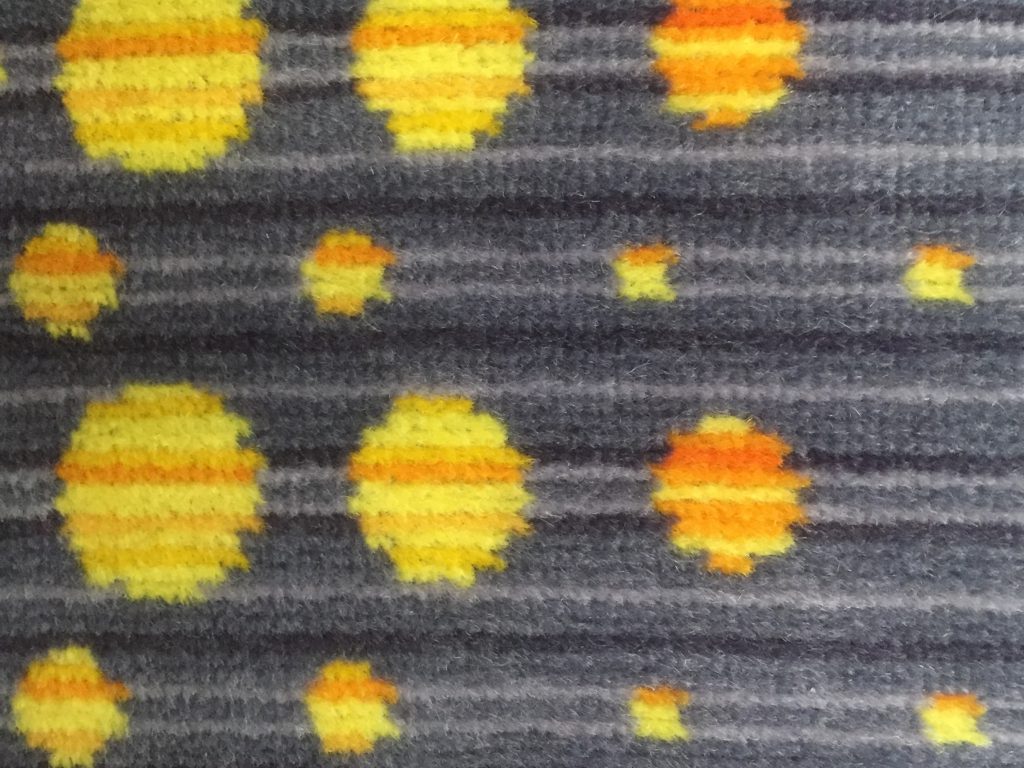 Subway Seat Upholstery Texture