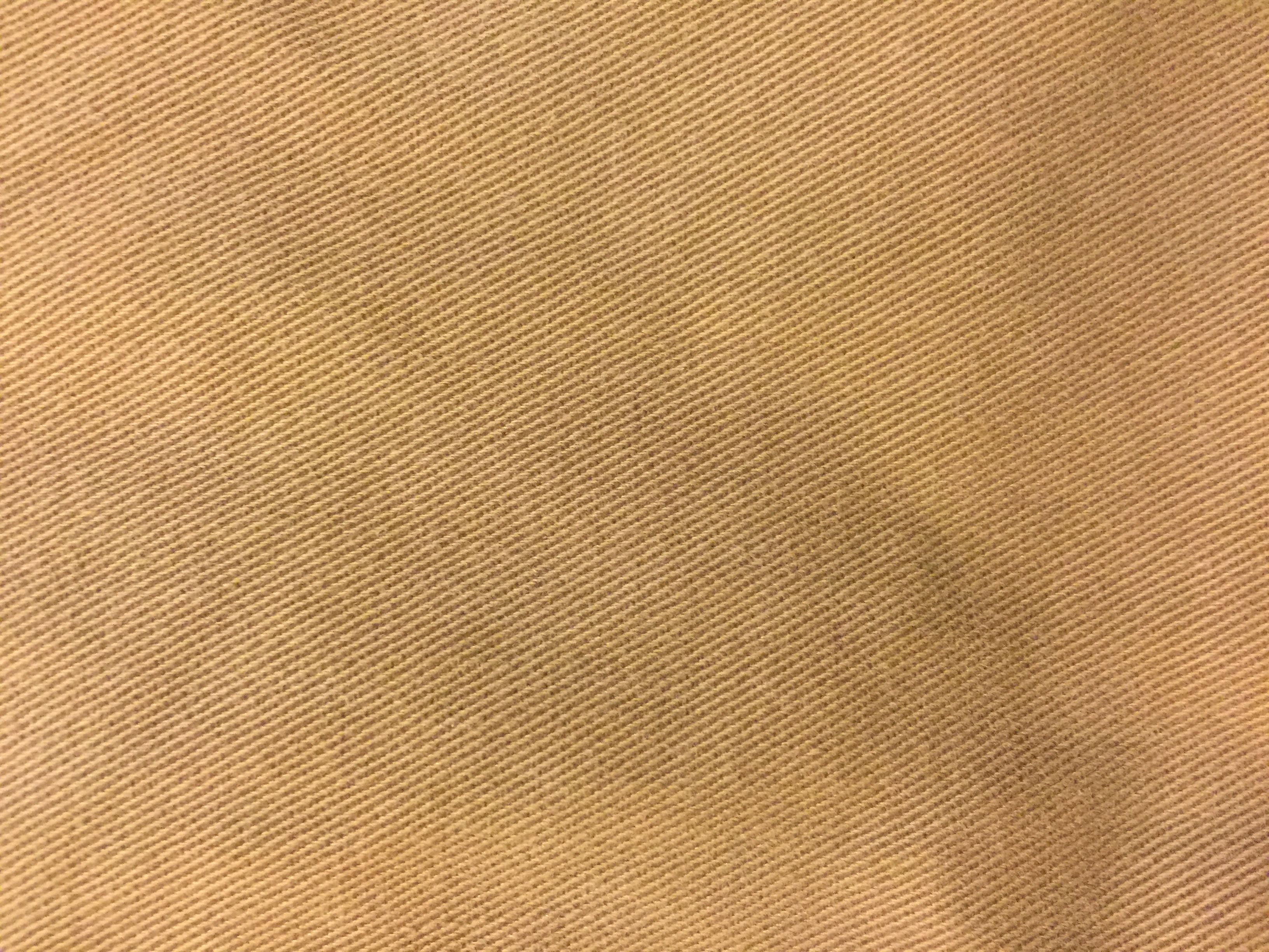 Close up khaki fabric with diagonal lines Texture