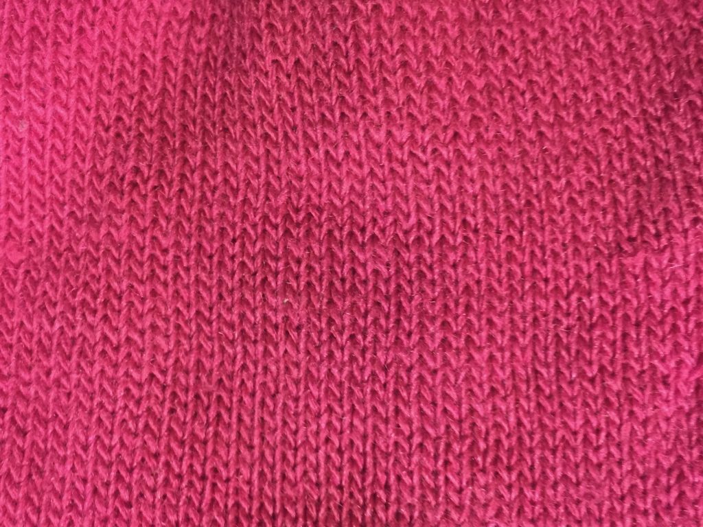 Close Up Pink Knit Glove Stock Texture