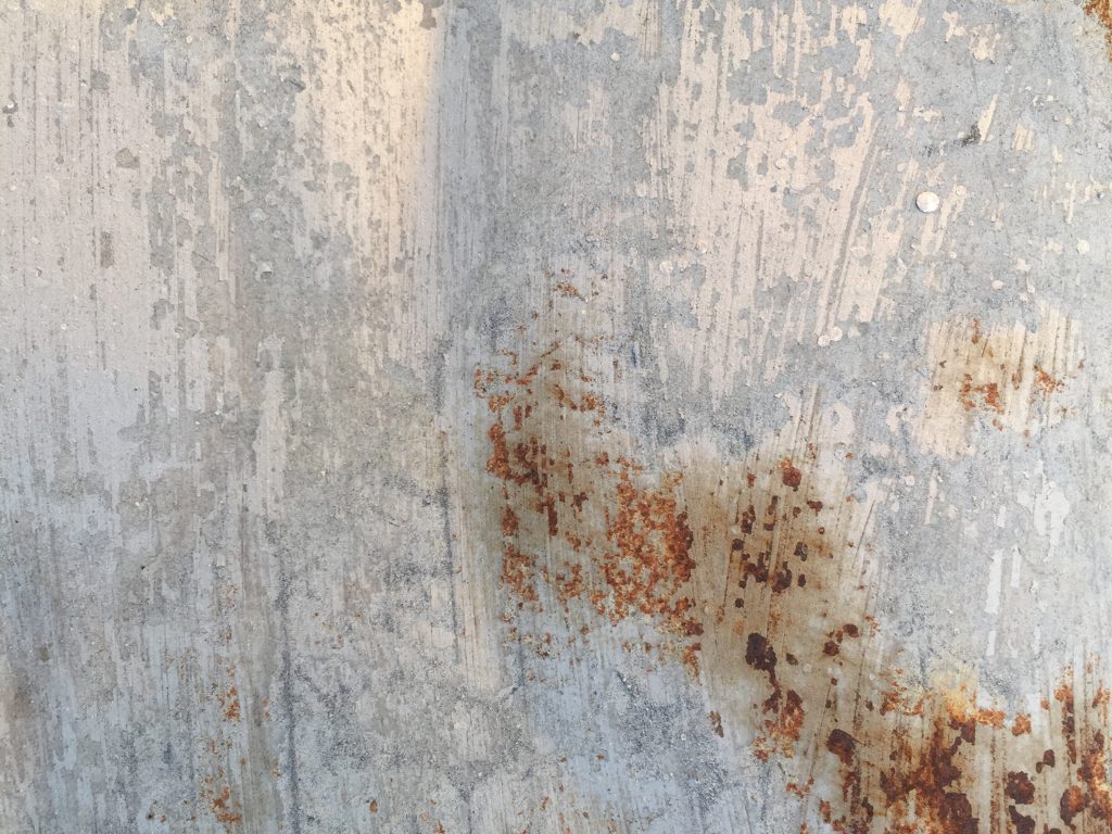 Corroding Metal with Rust