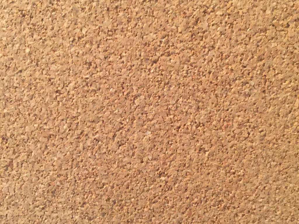 Tan cork with lots of texture