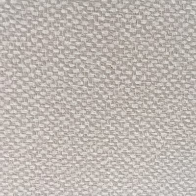 White vinyl upholstery with knit like pattern