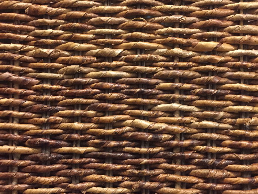 Wood Weave Texture Pattern