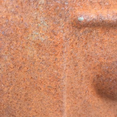 Detailed shot of noisy rust texture