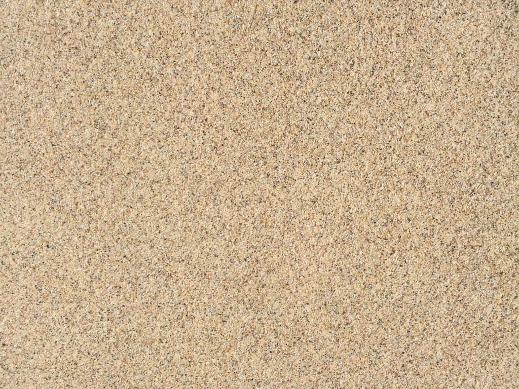 Light brown wet sand with dark speckled texture
