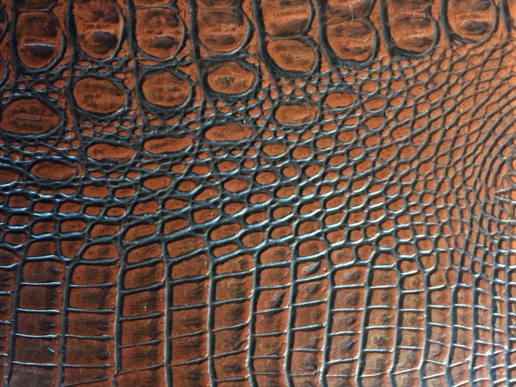 Brown and black leather pattern