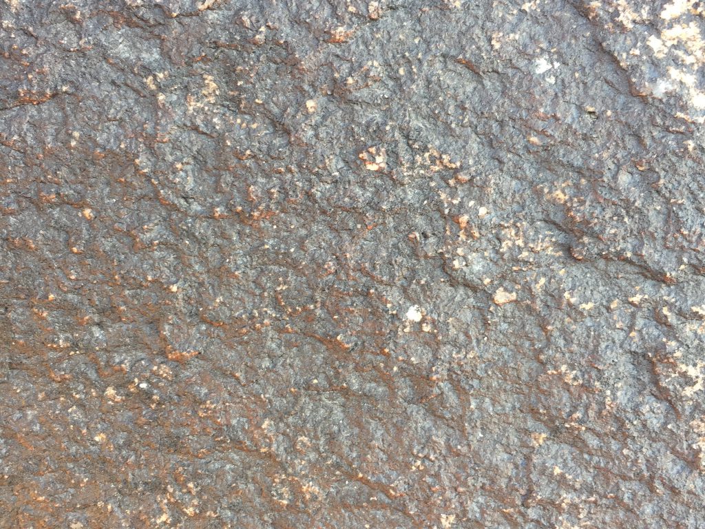 Charcoal grey rock