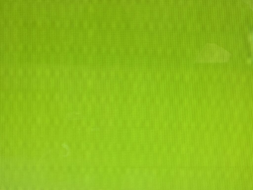 Lime green LED pixel grid