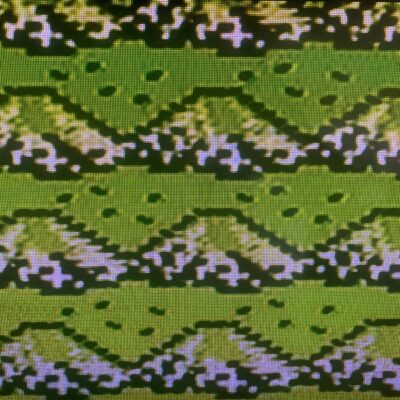Mountain tiles from NES video game