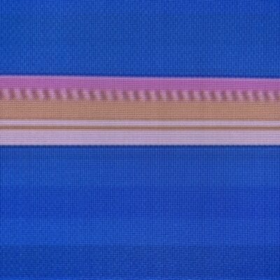Vibrant blue digital pixels with stripe