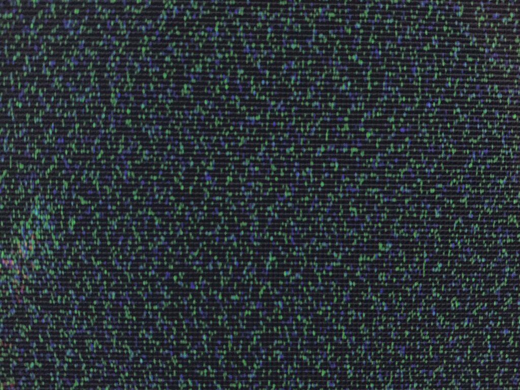 Green and blue pixels