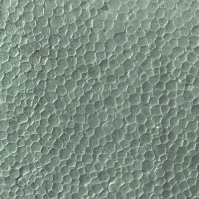 Honeycomb pattern from foam packaging