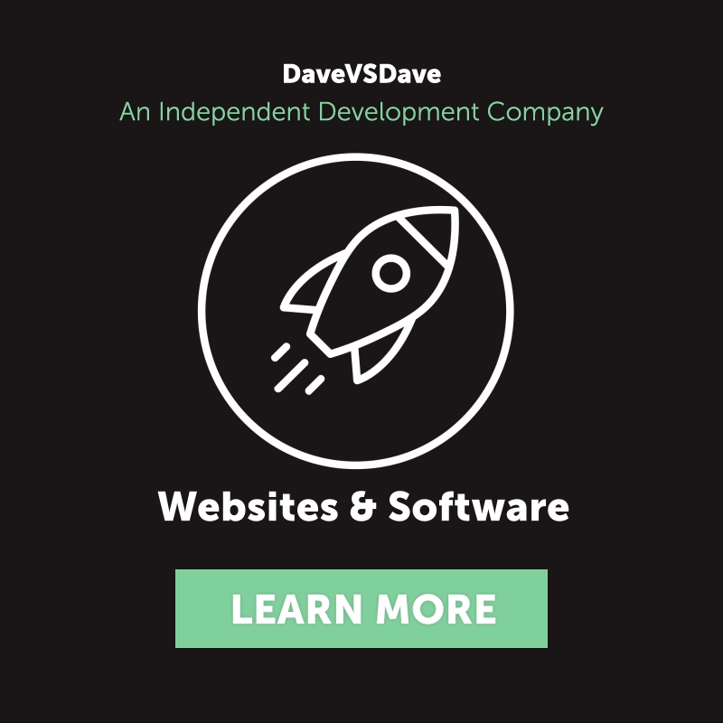 Web & Software Development Services from DaveVSDave.com