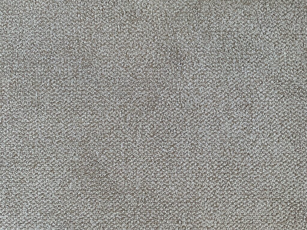 White and brown pattern of carpet
